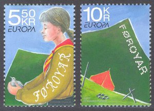 Faroe Islands 2007 Scott #485-486 Mint Never Hinged