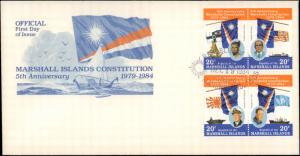 Marshall Islands, Worldwide First Day Cover, Flags