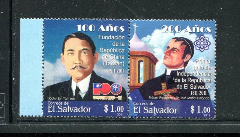 Salvador 1711, MNH, Salvadorian Independence Leader 2011. x31086