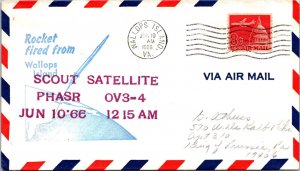 6.10.1966 Scout Satelliet PHASR OV3-4 - Wallops Island, VA - F74023