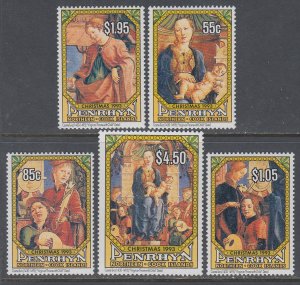 Penrhyn Island 436-439 Christmas MNH VF