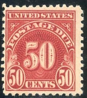 US J76 Postage Dues F + NH Mint cv $375
