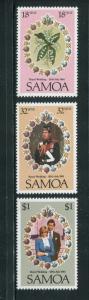 Samoa #558-60 MNH