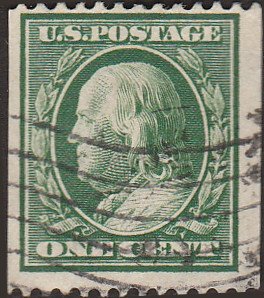 # 385 Used Green Ben Franklin