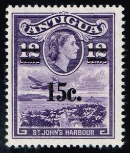 Antigua #152 St. John's Harbor - Surcharged; Unused (0.30)