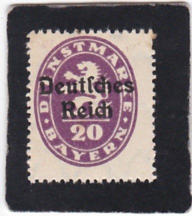 Bavaria,  #  O55    unused