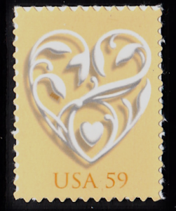 United States #4272 Wedding Heart MNH, Please see description.