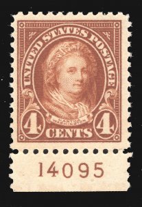 MOMEN: US STAMPS #556 MINT OG NH VF/XF LOT #79496*