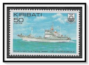 Kiribati #383 Fishing Vessel MNH