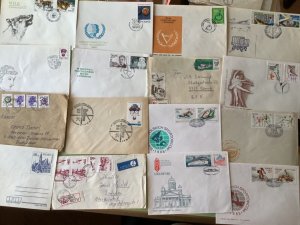 Poland collection of postal  covers 16 items Ref A2058