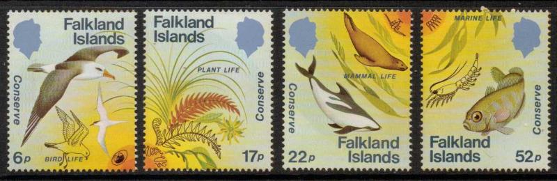 FALKLAND ISLANDS SG492/5 1984 NATURE CONSERVATION   MNH