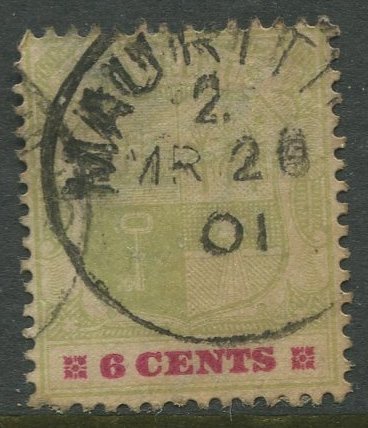 STAMP STATION PERTH Mauritius #103 Coat of Arms Definitive Wmk 2 Used CV$6.00