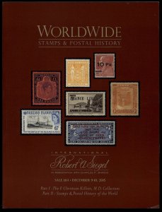 Siegel catalog: Sale 1114 Worldwide Stamps and Postal History Dec. 9-10, 2015