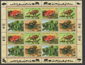 SCOTT 453-456  MNH  UN Geneva   Sheets of 16 2006