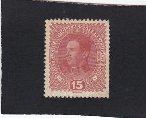 Austria #168 unused