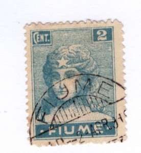 Fiume #27 Used - Stamp - CAT VALUE $1.50