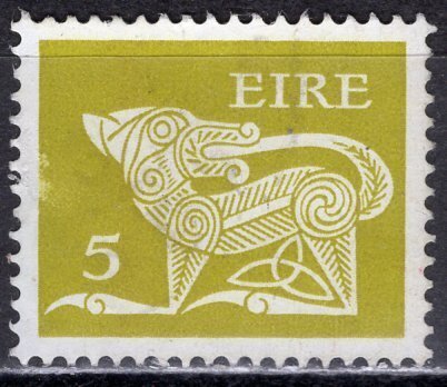 Ireland; 1974: Sc. # 348:  Used Unwmk. Single Stamp