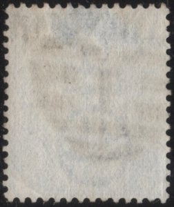 GREAT BRITAIN Sc. 68 (SG 142) 2½p ultra plate 19 1880 used
