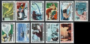 AUSTRALIEN AUSTRALIA [Antarktis] MiNr 0008-18 ( */mh )