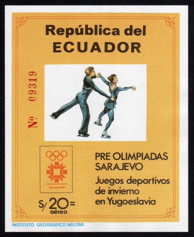 1984 - Ecuador - Mi. HB. 110  - MNH - 022