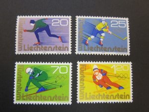 Liechtenstein 1975 Sc 576-79 set MNH