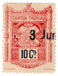(I.B) Switzerland Revenue : Local Tax 10c (Thurgau)