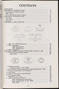 LITERATURE Western Australia Postage Stamps & Postal History Vol III, by M Juhl. 