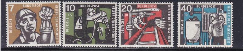 Germany # B356-359, Mining, Mint NH, 1/2 Cat