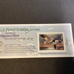 Scott#RW70A 2003 $15.00 Duck Stamp Mint Self Adhesive NH-US