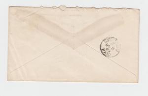 CEYLON 1889 NUWARA ELIYA TO COLOMBO 5c ENVELOPE, CDS +K3 CANCEL, HGB27(SEE BELOW