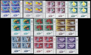 Israel Scott C38-C47 Mint never hinged.