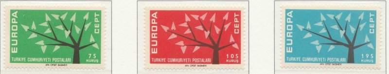 EUROPE CEPT 1962 MNH** TURKEY A27P57F26140-