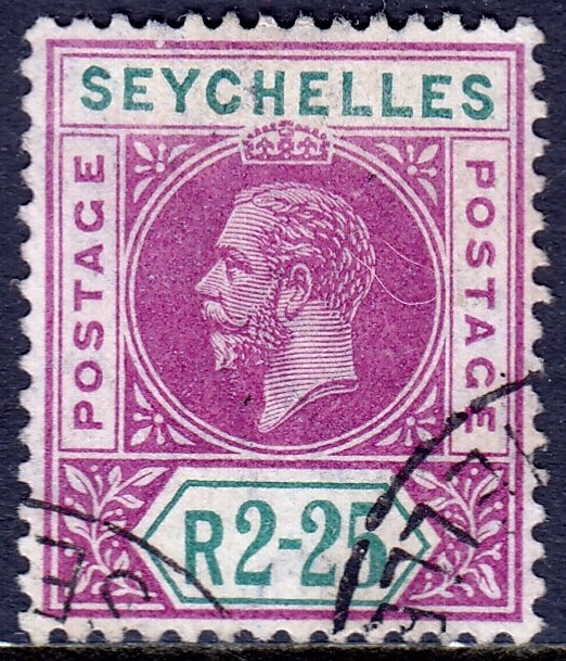 Seychelles - Scott #73 - Used - Pencil on reverse - SCV $2.75