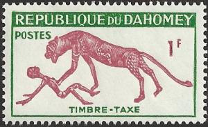 DAHOMEY - J29 - Unused - SCV-0.25