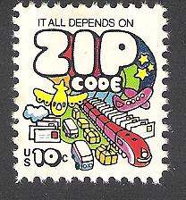 US Cat # 1511, ZIP Code, MNH*-