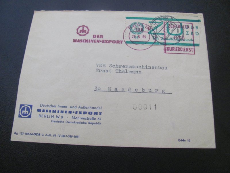 GERMANY DDR 1965 SPECIAL OFFICIAL COVER    (100)
