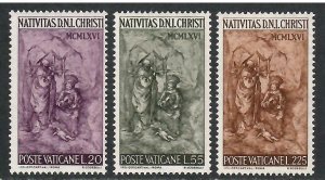 Vatican City # 445 - 447 , Nativity Sculpture , F-VF OG NH - I Combine S/H