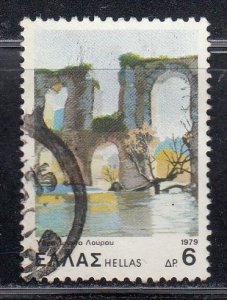Greece 1979 Sc#1333 The river Louros Aquaduct, Epirus Used