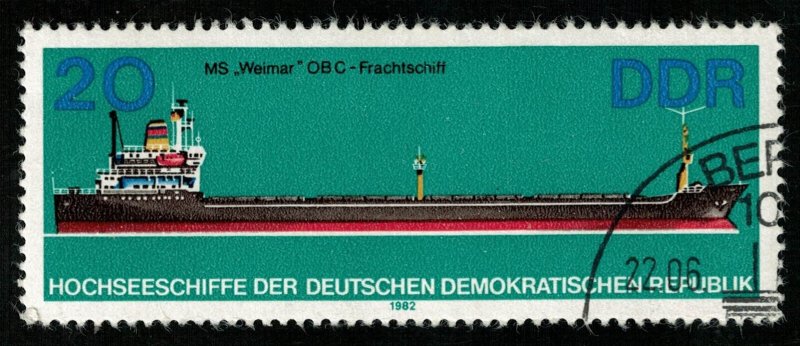 DDR, Germany, Ship, 20 Pf (Т-5968)