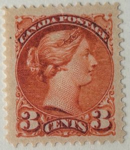 Canada #41 MINT XF LH -Small Queen Issue