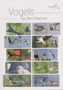 612874 MNH SAN MARTIN 2019 AVES DE SAN MARTIN