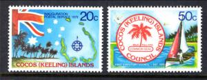 Cocos Keeling Islands 32-33 MNH VF