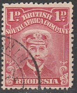 Rhodesia #120b  F-VF Used CV $2.50 (D433)