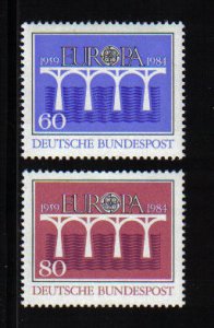 Germany #1415-1416  MNH 1984  Europa