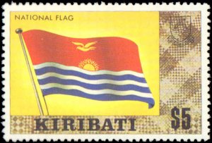 Kiribati #327-340A, Complete Set(15), 1979-1980, Birds, Fish, Flags, Ships, F...