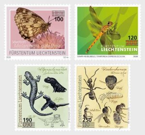 Liechtenstein - Postfris/MNH - Complete set Overprint Stamps 2024