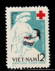 North Viet Nam Scott 248 Unused Red Cross stamp