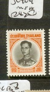 THAILAND (P1502B) KING 10B  SC409   MNH