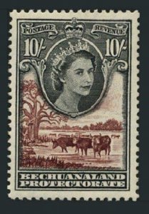 Bechuanaland 165, MNH. Michel 154. QE II, 1954. Cattle, Baobab tree.