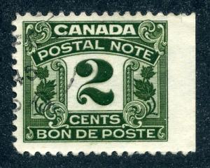 van Dam FPS4 - First Issue - Used - 2c olive - Postal Note